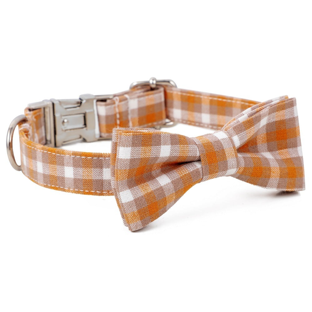 Cotton Alloy Buckle Dog Collar