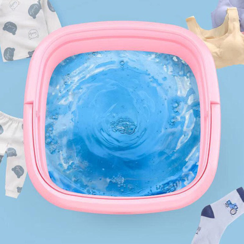 Compact Foldable Mini Washing Machine with Spin Dryer