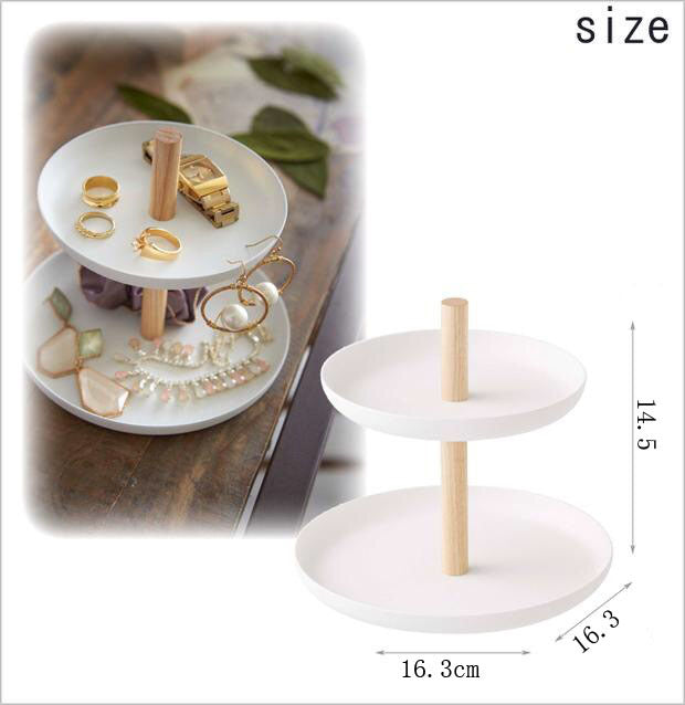 Two-Tier Desktop Organizer Tray