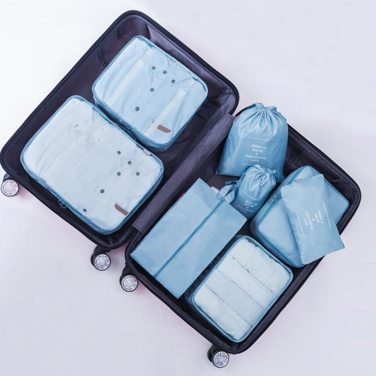 Waterproof Travel Packing Cubes (9-Piece Set)