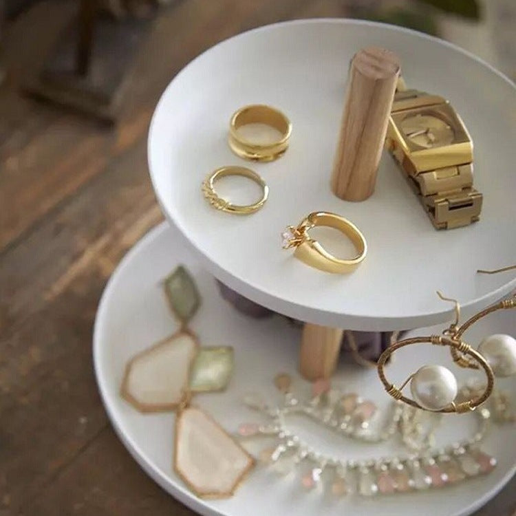 Two-Tier Desktop Organizer Tray