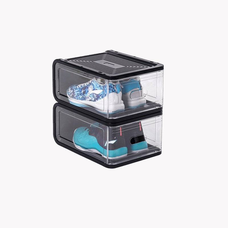 Large Clear Shoe Storage Box with Lid