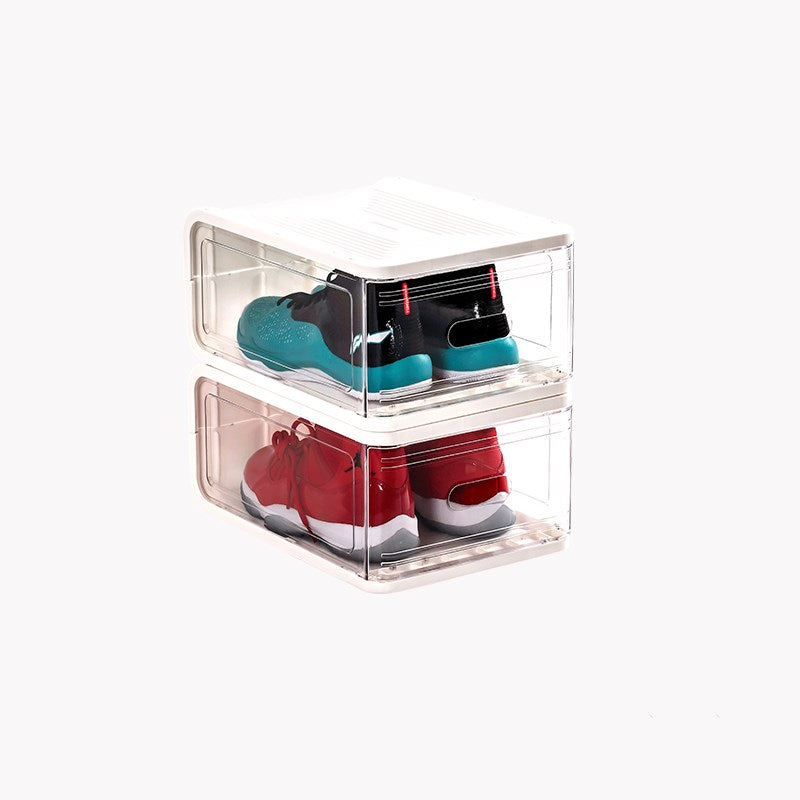 Large Clear Shoe Storage Box with Lid