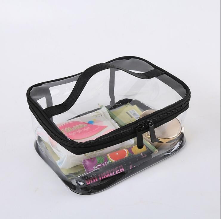 Clear PVC Travel Makeup & Toiletry Bag
