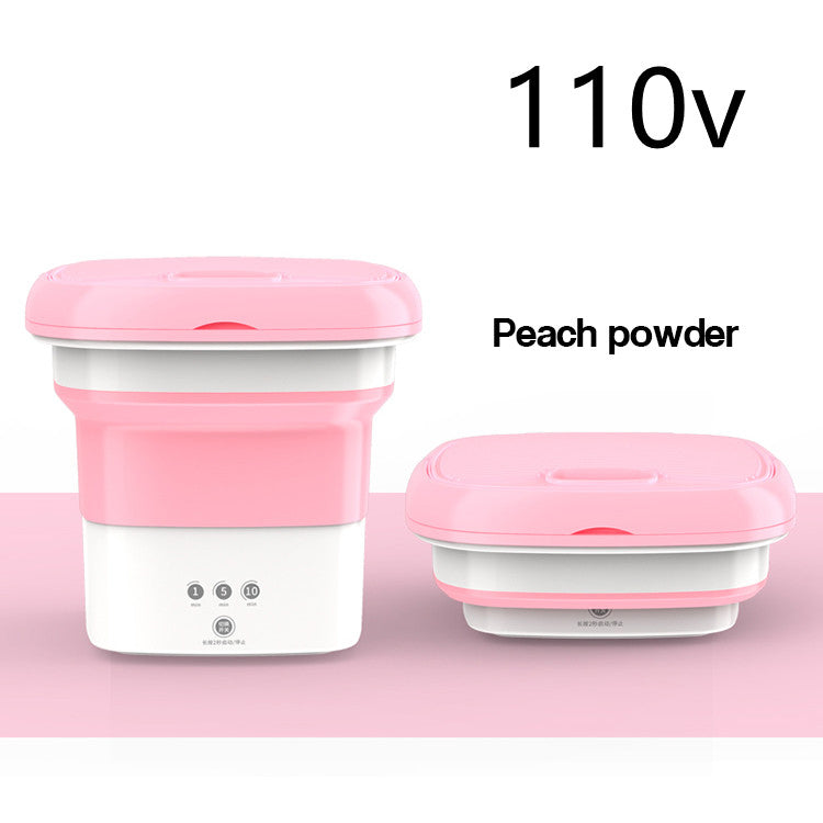 Compact Foldable Mini Washing Machine with Spin Dryer
