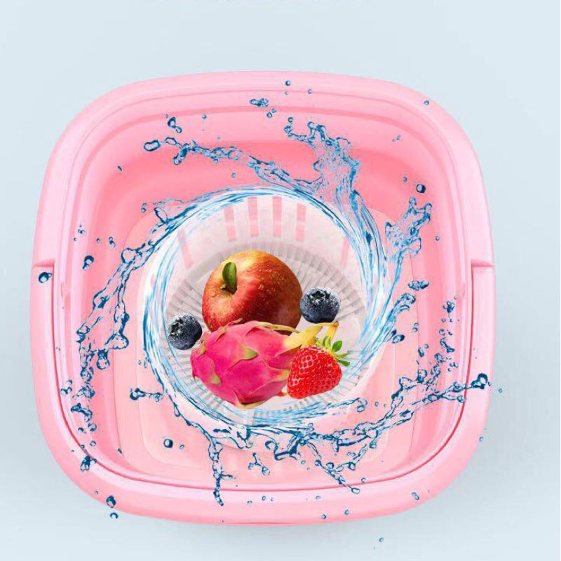 Compact Foldable Mini Washing Machine with Spin Dryer