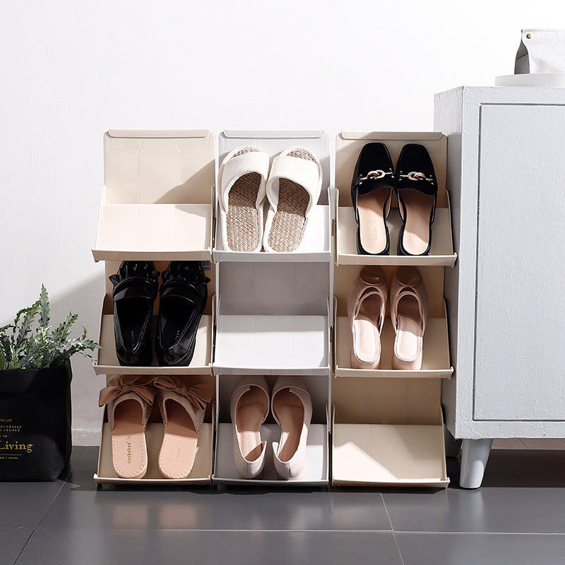 Stackable Space-Saving Shoe Rack Organizer