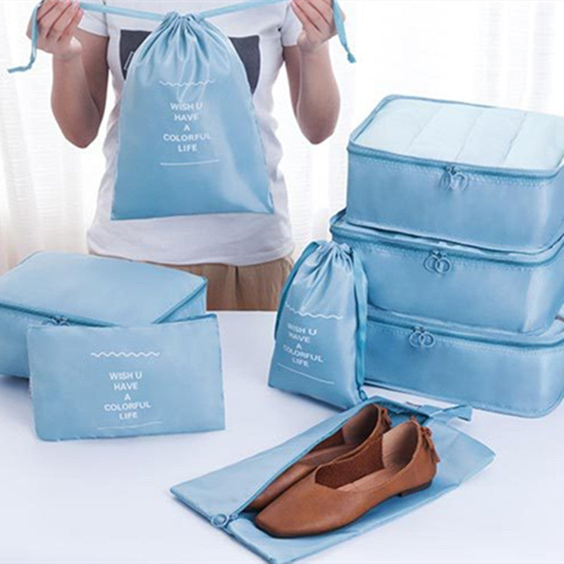 Waterproof Travel Packing Cubes (9-Piece Set)