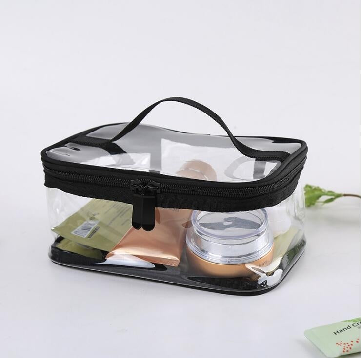 Clear PVC Travel Makeup & Toiletry Bag
