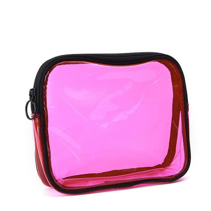 Clear PVC Travel Makeup & Toiletry Bag